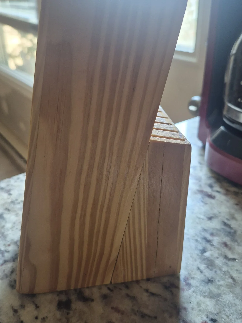 Gibson Natural Wood Knife Block - 8-Slot